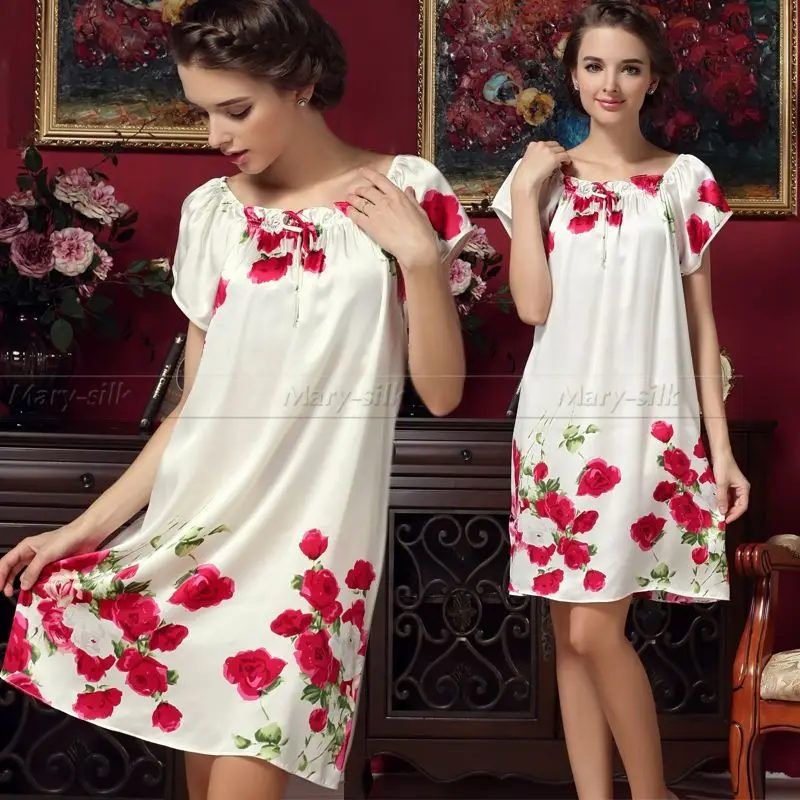 Womens 100% Silk PJS Sleepwear Sleepshirts Nightdress Lingerie Nightskirt Nightie Loungewear S M L XL
Womens 100% Silk PJS Sleepwear Sleepshirts Nightdress Lingerie Nightskirt Nightie Loungewear S M L XL