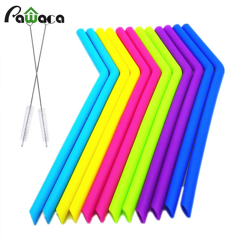 6/8/12pcs Reusable Drinking Straw Food Grade Silicone Straws for Home Party Barware Accessories + 2 Cleaning Brushes Set
6/8/12pcs Reusable Drinking Straw Food Grade Silicone Straws for Home Party Barware Accessories + 2 Cleaning Brushes Set