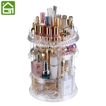 Acrylic Makeup Organizer 360 Degree Rotation 7 Layers Adjustable Cosmetics Large Capacity Makeup Storage for Bathroom
Acrylic Makeup Organizer 360 Degree Rotation 7 Layers Adjustable Cosmetics Large Capacity Makeup Storage for Bathroom