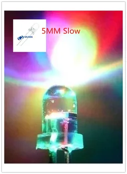 1000PCS 2PIN 5MM RGB 7 color Slow flash LED light-emitting diode (LED) New products and ROHS 5mm RGB 7 color Slow flash LED
1000PCS 2PIN 5MM RGB 7 color Slow flash LED light-emitting diode (LED) New products and ROHS 5mm RGB 7 color Slow flash LED