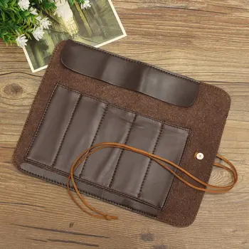 Lowest Price Stone Carving Tool Knife Bag Scabbard Artificial Leather Can Roll Up Bags For DIY Handmade Leathercraft Accessories
Lowest Price Stone Carving Tool Knife Bag Scabbard Artificial Leather Can Roll Up Bags For DIY Handmade Leathercraft Accessories