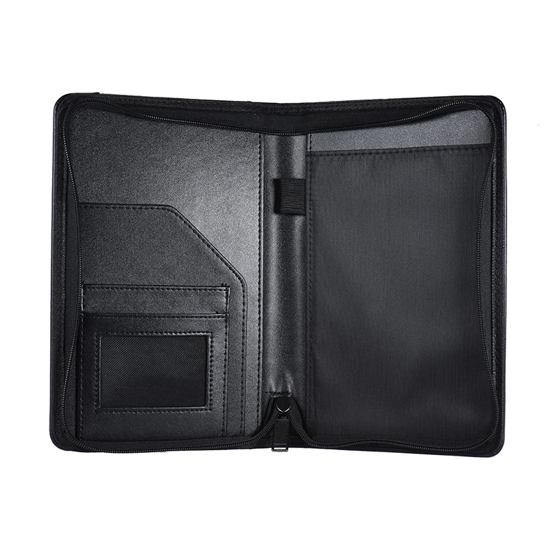 Multifunctional Zippered A5 PU Leather Portfolio Padfolio Folder Office Manager Clip Document Case Organizer Holder Writing Pad
Multifunctional Zippered A5 PU Leather Portfolio Padfolio Folder Office Manager Clip Document Case Organizer Holder Writing Pad