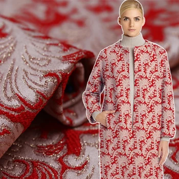 French high fashion gold jacquard fabric fine full of cheongsam jacket jacquard brocade fabric wide crisp gold brocade fabric
French high fashion gold jacquard fabric fine full of cheongsam jacket jacquard brocade fabric wide crisp gold brocade fabric