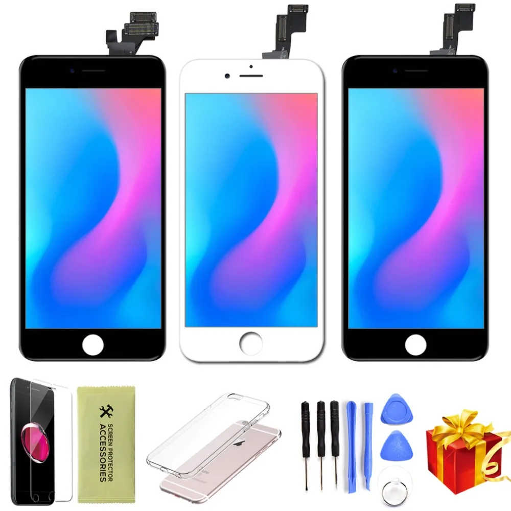 AAA Quality LCD Screen For iPhone 6 6s 7 plus Display Assembly Replacement with Original Digitizer Phone Parts for iphone 7 LCD
AAA Quality LCD Screen For iPhone 6 6s 7 plus Display Assembly Replacement with Original Digitizer Phone Parts for iphone 7 LCD