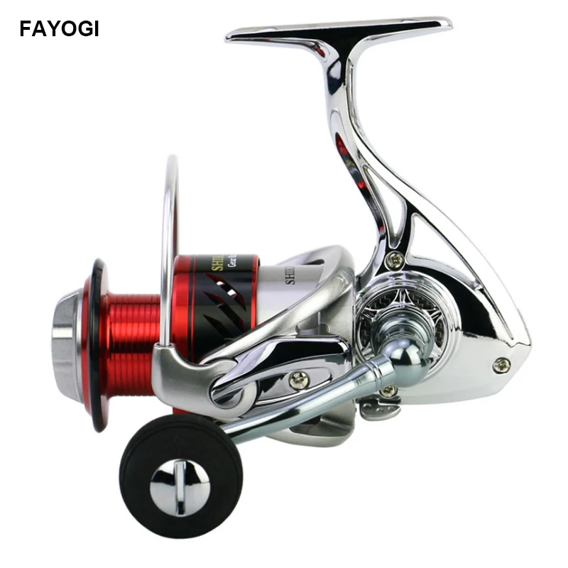HOT Selling High Quality Spinning Reel Fishing Reel 1000-7000 Series 5.5:1 Right/ Spinning Wheel Ball Bearing Reels
HOT Selling High Quality Spinning Reel Fishing Reel 1000-7000 Series 5.5:1 Right/ Spinning Wheel Ball Bearing Reels