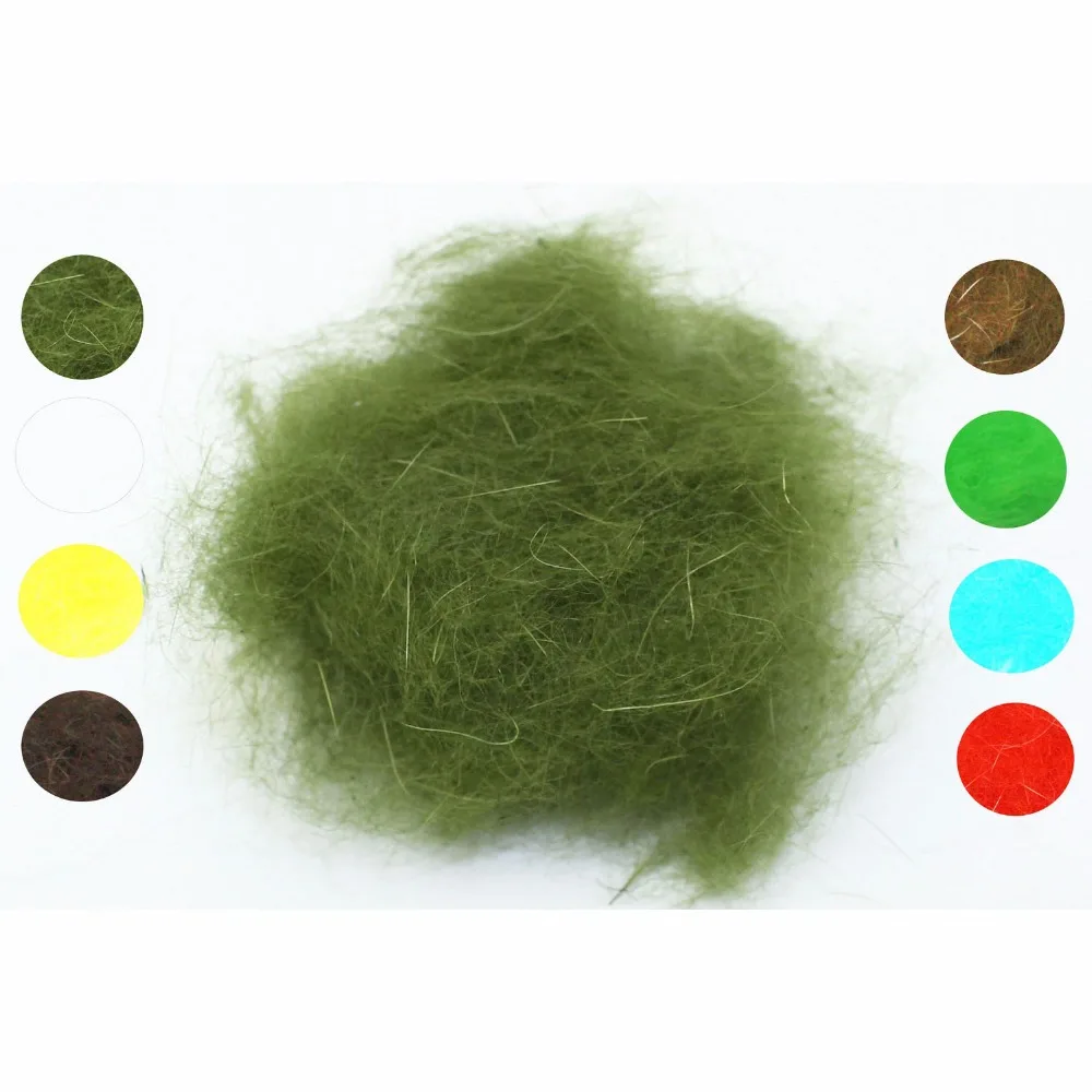 Tigofly 8 packs/lot Fly Tying Dub Rabbit Dubbing Soft Genuine Hair Fiber 8 Colors to Choose Nymph Wet Fly Tying Materials 
Tigofly 8 packs/lot Fly Tying Dub Rabbit Dubbing Soft Genuine Hair Fiber 8 Colors to Choose Nymph Wet Fly Tying Materials