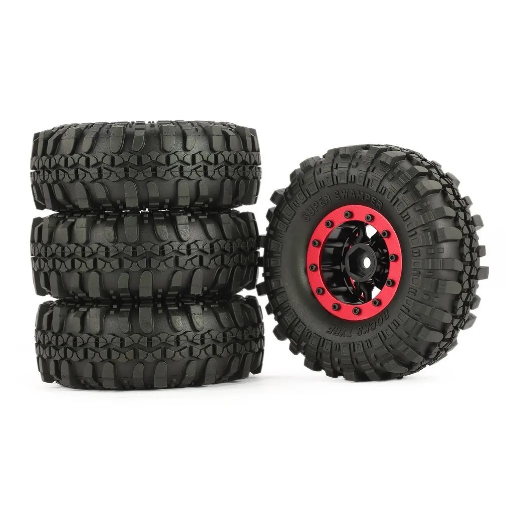 4Pcs AX 4020 110mm 1.9 Inch Rubber Tire with Alloy Beadlock Wheel Rim for AXIAL SCX10 90046 RC4WD D90 1/10 RC Rock Crawler Car
4Pcs AX 4020 110mm 1.9 Inch Rubber Tire with Alloy Beadlock Wheel Rim for AXIAL SCX10 90046 RC4WD D90 1/10 RC Rock Crawler Car