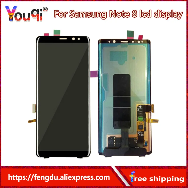 New 6.3" Original SUPER AMOLED Display For SAMSUNG Galaxy NOTE8 LCD N950 N950F Display Touch Screen Replacement Parts+Frame
New 6.3" Original SUPER AMOLED Display For SAMSUNG Galaxy NOTE8 LCD N950 N950F Display Touch Screen Replacement Parts+Frame