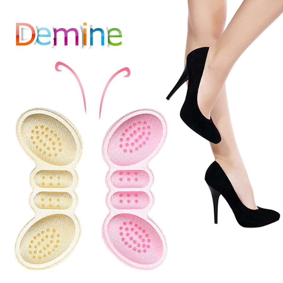 Demine Butterfly Heel Insole Pad for High Heels Adjust Size Heel Liner Grips Protector Sticker Pain Relief Foot Care Inserts
Demine Butterfly Heel Insole Pad for High Heels Adjust Size Heel Liner Grips Protector Sticker Pain Relief Foot Care Inserts