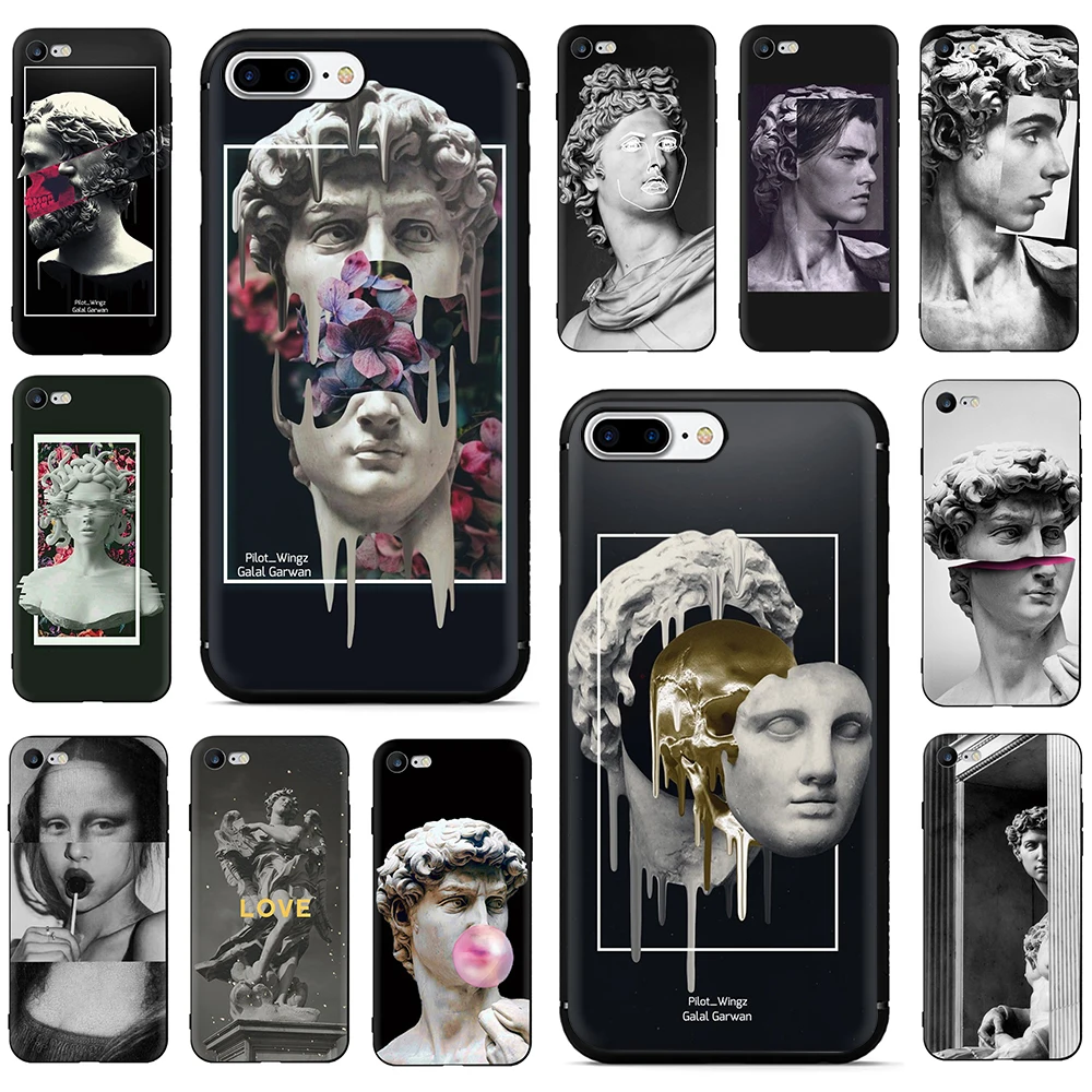 Michelangelo Art Statue Aesthetic Soft Phone Cover Case For iPhone 5 5S SE 6 6S Plus 7 8 Plus X XR XS 11 Pro Max
Michelangelo Art Statue Aesthetic Soft Phone Cover Case For iPhone 5 5S SE 6 6S Plus 7 8 Plus X XR XS 11 Pro Max