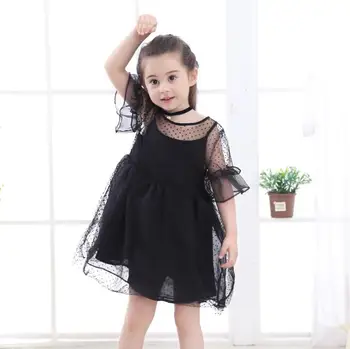 Toddler Kids Baby Girls Chiffon Flare Sleeve Princess Dress Hollow Dot Tulle Dress Girls Clothes Summer Dress 2-7T White Black
Toddler Kids Baby Girls Chiffon Flare Sleeve Princess Dress Hollow Dot Tulle Dress Girls Clothes Summer Dress 2-7T White Black