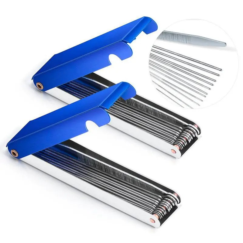 Carburetor Jet Cleaner, Torch Tip Cleaner Tools for ATV Welder Motorcycle - 13 Wire Set, 2 PCS
Carburetor Jet Cleaner, Torch Tip Cleaner Tools for ATV Welder Motorcycle - 13 Wire Set, 2 PCS