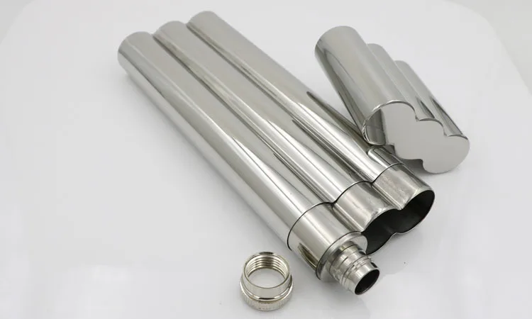 New 1pcs 2 in 1Stainless Steel Cigar Case Military Camping Travel Holder Single/Dual Tube With Flagon Wine Tube Cigar Humidor
New 1pcs 2 in 1Stainless Steel Cigar Case Military Camping Travel Holder Single/Dual Tube With Flagon Wine Tube Cigar Humidor
