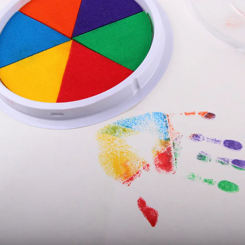 DIY Finger Painting Drawing Toy Colored Craft Ink Pad Inkpad Colors Stamps Toy Graffiti paint toys Non-toxic
DIY Finger Painting Drawing Toy Colored Craft Ink Pad Inkpad Colors Stamps Toy Graffiti paint toys Non-toxic