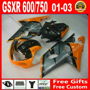 ABS plastic Fairings for 2001 2002 2003 orange gray black SUZUKI GSXR 600 750 gsxr600 gsxr750 01 02 03 fairing kits 7 gift LG03
ABS plastic Fairings for 2001 2002 2003 orange gray black SUZUKI GSXR 600 750 gsxr600 gsxr750 01 02 03 fairing kits 7 gift LG03
