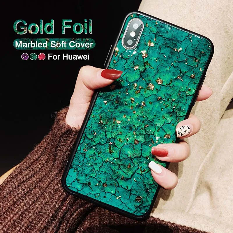 Gold foil phone case for huawei p20 lite p10 mate 20 pro nova 3 3i 20x Case honor 8x max 9 10 10lite 9lite 8c marbled Soft Cover
Gold foil phone case for huawei p20 lite p10 mate 20 pro nova 3 3i 20x Case honor 8x max 9 10 10lite 9lite 8c marbled Soft Cover
