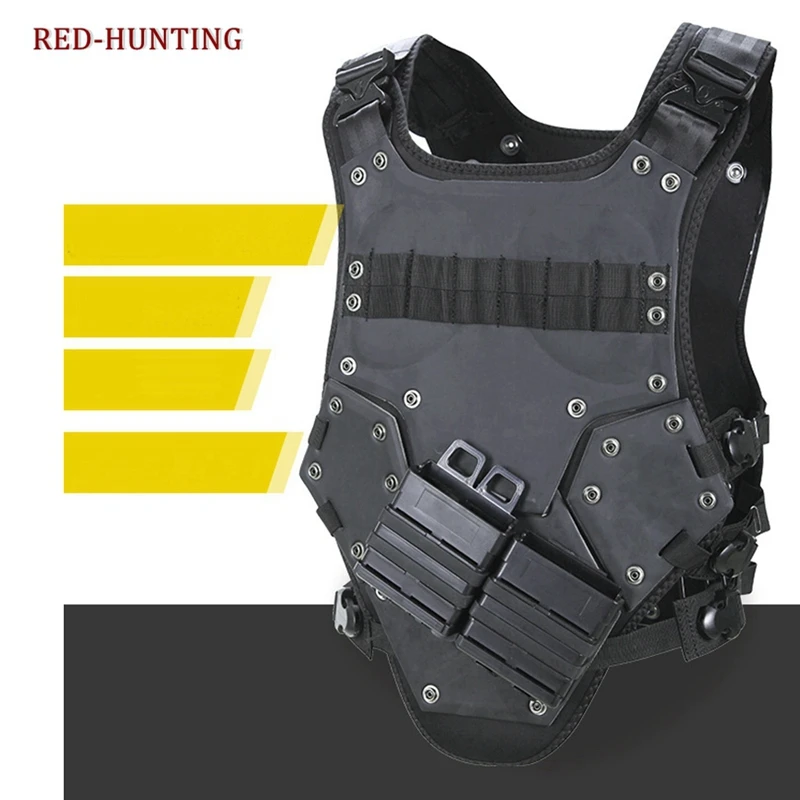 Army Hunting Molle Vest TF3 Airsoft Vest Outdoor Body Armor Swat Combat Painball Black Vest For Men
Army Hunting Molle Vest TF3 Airsoft Vest Outdoor Body Armor Swat Combat Painball Black Vest For Men