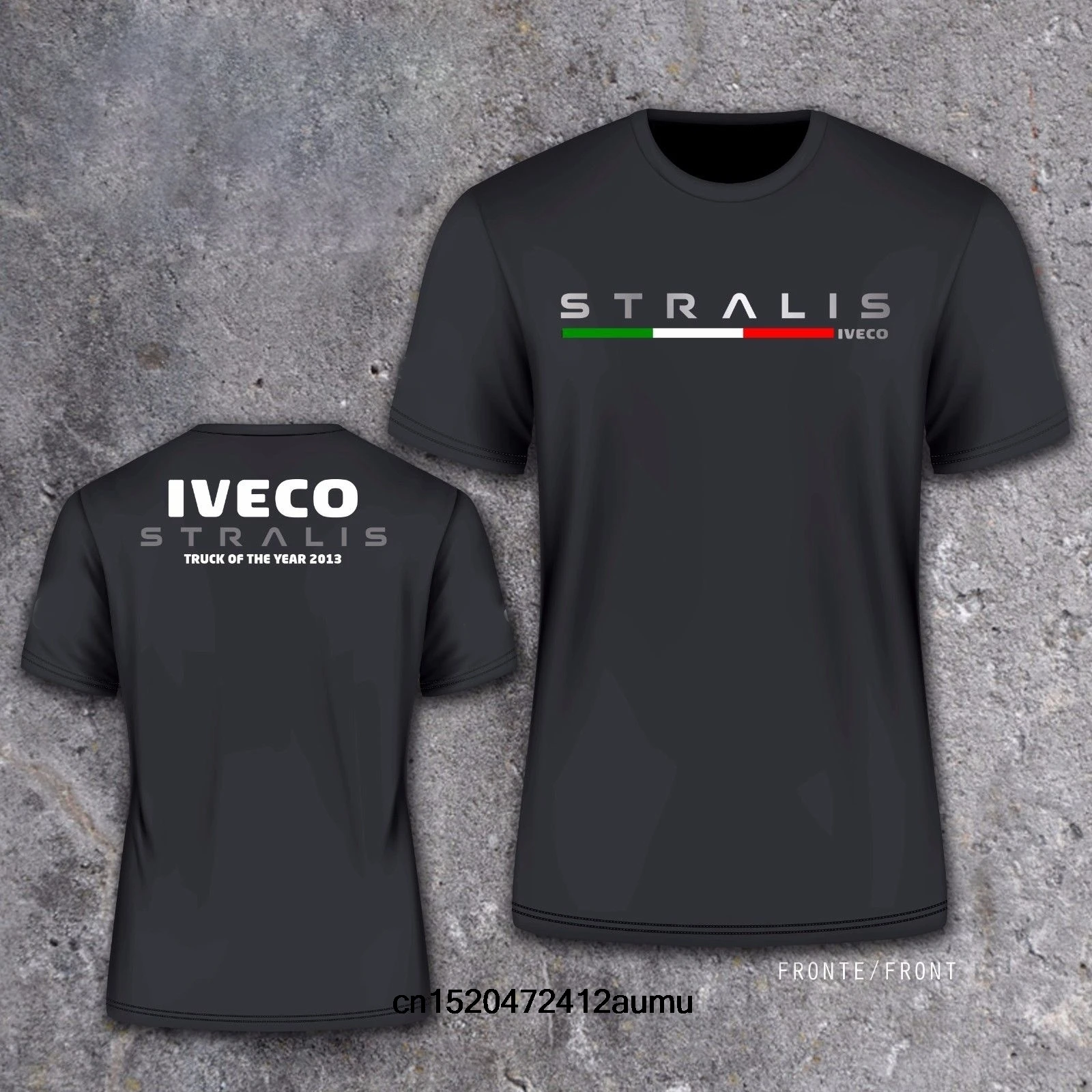 Cool Iveco Stralis V6 Men's Sport T Shirt