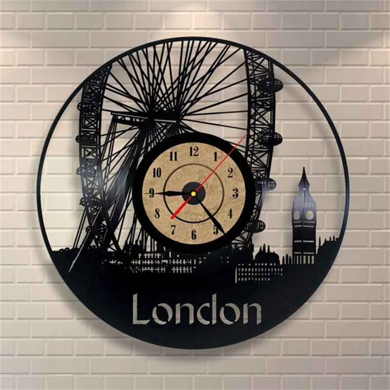 European Style Antique Wall Clock Large Decorative Vinyl Record CD Clock Fashion Home Decor Horloge Watch
European Style Antique Wall Clock Large Decorative Vinyl Record CD Clock Fashion Home Decor Horloge Watch