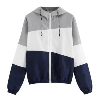 Women Plus size Sport Coat Double Hooded Sweatshirt Women Long Sleeve Autumn Coat Patchwork Pocket Zipper Hoodie Plus size #L5
Women Plus size Sport Coat Double Hooded Sweatshirt Women Long Sleeve Autumn Coat Patchwork Pocket Zipper Hoodie Plus size #L5
