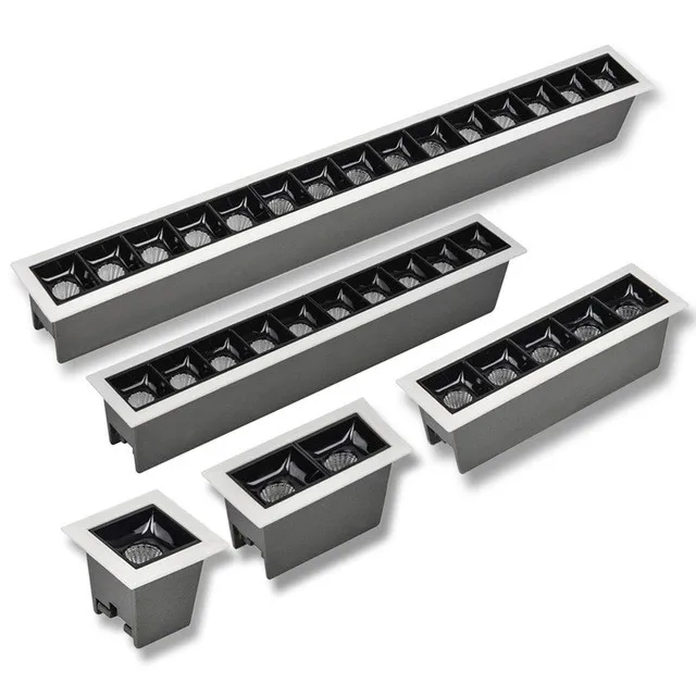 Minimalism LED bar ceiling downlight 10W Osram chip modern LED linear wall wash spotlight for office home indoor lighting Ra90
Minimalism LED bar ceiling downlight 10W Osram chip modern LED linear wall wash spotlight for office home indoor lighting Ra90