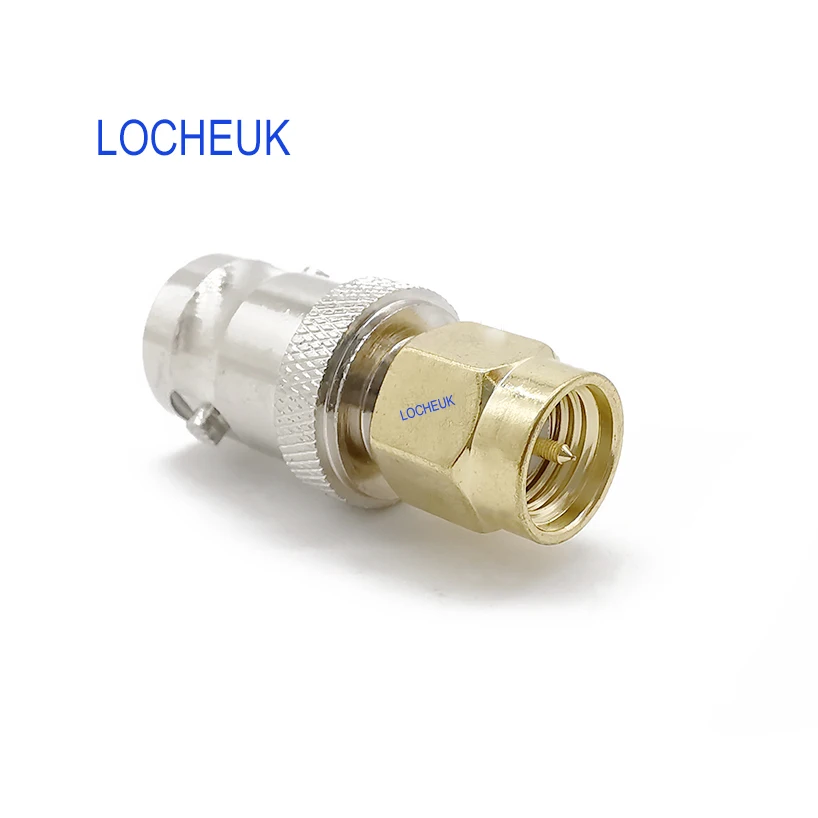 BNC RF Coaxial Connector BNC Female Jack to SMA Male Plug Straight M/F Radio Antenna RF Coax Adapter Converter
BNC RF Coaxial Connector BNC Female Jack to SMA Male Plug Straight M/F Radio Antenna RF Coax Adapter Converter