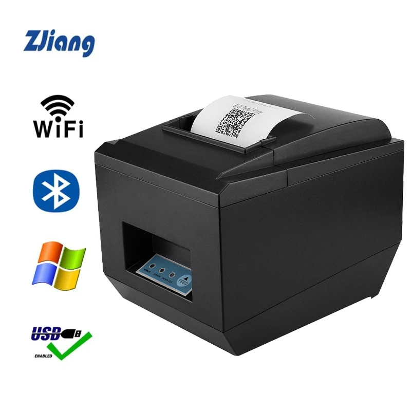 High quality 80mm thermal receipt bill printers Kitchen Restaurant POS printer With automatic cutter function Stylish appearance
High quality 80mm thermal receipt bill printers Kitchen Restaurant POS printer With automatic cutter function Stylish appearance