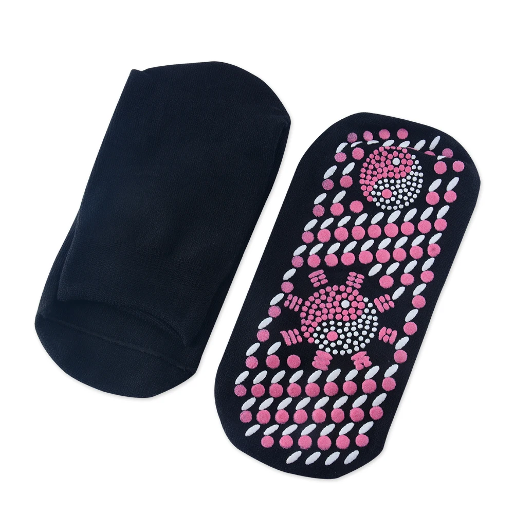 2 Pairs Self-Heating Tourmaline Socks Magnetic Therapy Comfortable And Breathable Massager Winter Warm Foot Care Socks
2 Pairs Self-Heating Tourmaline Socks Magnetic Therapy Comfortable And Breathable Massager Winter Warm Foot Care Socks