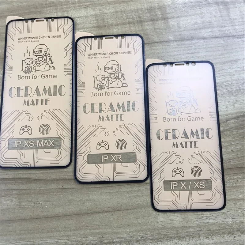 Ceramic Matte Mobile Phone Film Ultra-thin Easy To Paste Mobile Phone Screen Film for iPhone X XS XR XSMAX
Ceramic Matte Mobile Phone Film Ultra-thin Easy To Paste Mobile Phone Screen Film for iPhone X XS XR XSMAX