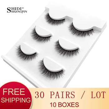 wholesale 30 pairs / lot 3d mink lashes 100% cruelty free natural long false eyelashes handmade makeup soft mink eyelashes X05
wholesale 30 pairs / lot 3d mink lashes 100% cruelty free natural long false eyelashes handmade makeup soft mink eyelashes X05