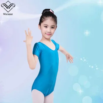 Wechery Girls Dance Wear Ballet Gymnastics Leotards Acrobatics Short Sleeve Round Neck Slimming Bodysuit for Kids Children
Wechery Girls Dance Wear Ballet Gymnastics Leotards Acrobatics Short Sleeve Round Neck Slimming Bodysuit for Kids Children