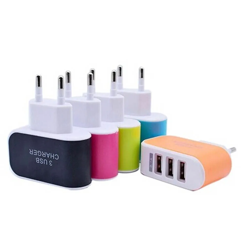 Candy Color 5V 3.1A 3USB Port Home Travel AC Wall Power Charger Adapter USB Charger For EU Mobile Phone Tablet
Candy Color 5V 3.1A 3USB Port Home Travel AC Wall Power Charger Adapter USB Charger For EU Mobile Phone Tablet