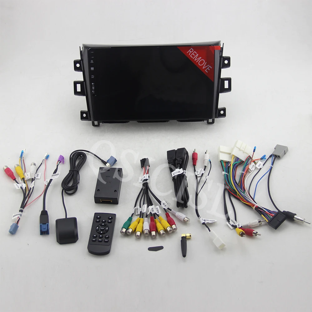 Excellent Android 8.1 2.5D 10.1" car dvd multimedia player for Nissan Navara 2017 head unit 1 din quad core wifi Bluetooth mirror link 24