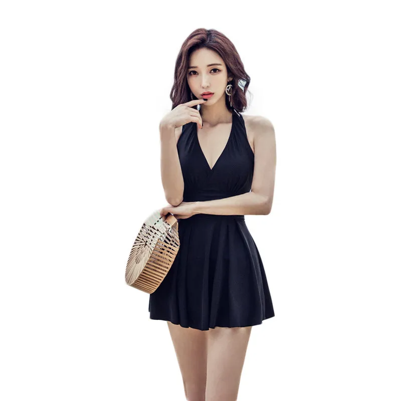 One Piece Swimsuit Female Slim Thin Swimsuit Push Up Large Size Covered Belly Bandage Swimwear Modest Skirt Bathing Suit
One Piece Swimsuit Female Slim Thin Swimsuit Push Up Large Size Covered Belly Bandage Swimwear Modest Skirt Bathing Suit