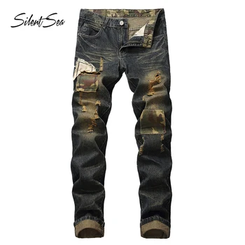 Silentsea High Quality Men Jeans New Men's Stretch Long Jeans Big Size 40 42 Fashion Casual Loose Fit Elastic Denmin Jeans Male
Silentsea High Quality Men Jeans New Men's Stretch Long Jeans Big Size 40 42 Fashion Casual Loose Fit Elastic Denmin Jeans Male