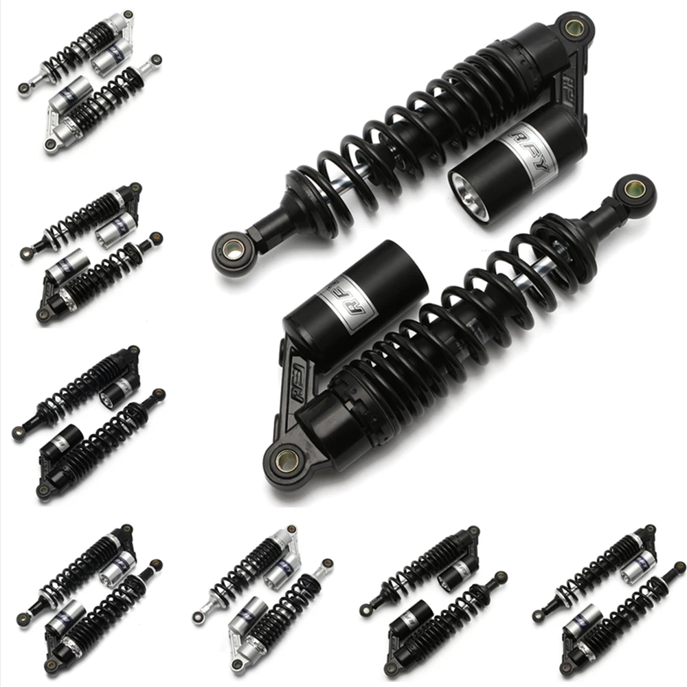 Universal 13.5" 340mm Air Shock Absorber Rear Suspension Spring Scooter Dirt Bike Gokart Quad ATV Black & Silver
Universal 13.5" 340mm Air Shock Absorber Rear Suspension Spring Scooter Dirt Bike Gokart Quad ATV Black & Silver