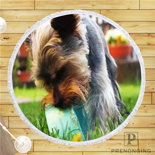 Custom DIY Customized Microfiber Fabric Yorkshire-Terrier (1)@ Round Beach Blanket Towel Printed on Demand 150cm #19-01-28-4-117
Custom DIY Customized Microfiber Fabric Yorkshire-Terrier (1)@ Round Beach Blanket Towel Printed on Demand 150cm #19-01-28-4-117