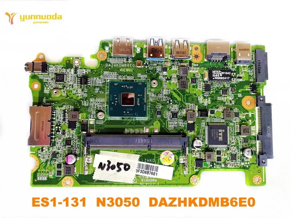 Оригинальный Для ACER ES1-131 Материнская плата ноутбука ES1-131 N3050 DAZHKDMB6E0 испытанное хорошее Бесплатная доставка
Оригинальный Для ACER ES1-131 Материнская плата ноутбука ES1-131 N3050 DAZHKDMB6E0 испытанное хорошее Бесплатная доставка