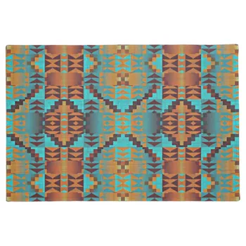 Personalize Trendy Turquoise Blue Orange Brown Art Doormat Home Decoration Entry Non-slip Door Mat Rubber Washable Floor Carpet
Personalize Trendy Turquoise Blue Orange Brown Art Doormat Home Decoration Entry Non-slip Door Mat Rubber Washable Floor Carpet