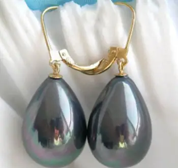 ELEGANT 15-16mm BLACK South Sea Shell Pearl JEWERLY yellow Gold Earring + GIFT BOX
ELEGANT 15-16mm BLACK South Sea Shell Pearl JEWERLY yellow Gold Earring + GIFT BOX