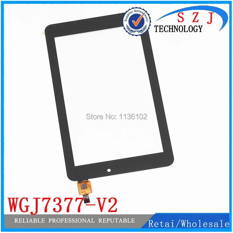 (Ref: WGJ7377-V2 ) New 7 inch external panel touch screen handwriting screen Free shipping