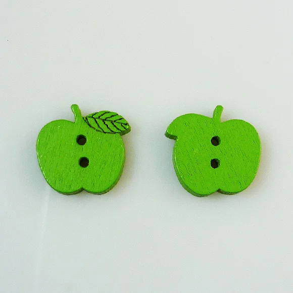 100PCS 16.5MM apple button garment shape wood cartoons buttons coat boots sewing clothes accessories WCB-063
100PCS 16.5MM apple button garment shape wood cartoons buttons coat boots sewing clothes accessories WCB-063