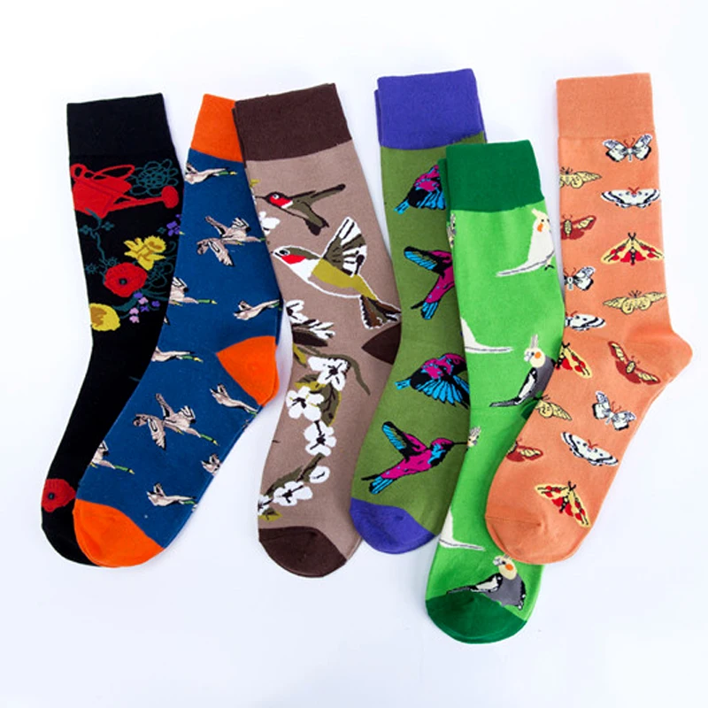 Wild Goose Butterfly Flowers Parrot Birds Hummingbird Premium Men Women Socks Happy Short Male Cotton Pop Crazy Female Socks
Wild Goose Butterfly Flowers Parrot Birds Hummingbird Premium Men Women Socks Happy Short Male Cotton Pop Crazy Female Socks