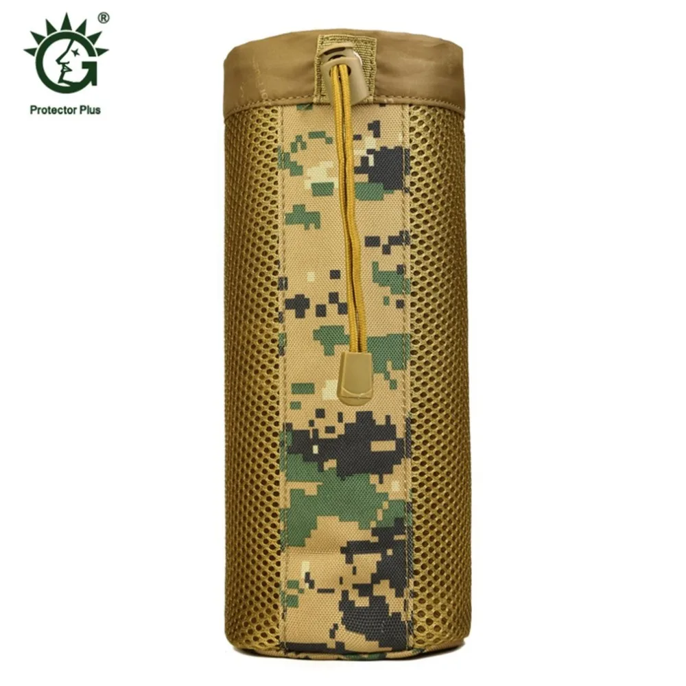 Protector Plus Tactical Water Bottle Pouch Military Molle Pack Gear Waist Back Pack Drawstring Mesh Water Bottle Holder
Protector Plus Tactical Water Bottle Pouch Military Molle Pack Gear Waist Back Pack Drawstring Mesh Water Bottle Holder