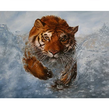 5D DIY Diamond Painting Tiger in the water Embroidery Cross Stitch Rhinestones Mosaic Painting Home art wall decor
5D DIY Diamond Painting Tiger in the water Embroidery Cross Stitch Rhinestones Mosaic Painting Home art wall decor