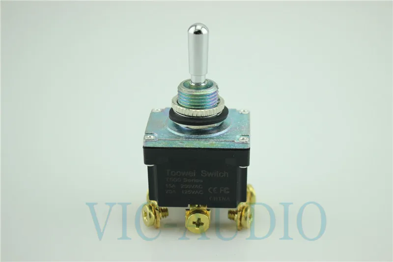 Toowei Switch Waterproofing Oil Proof Dust-proof Toggle Switch T500 Series 6Pins ON-OFF-ON 15A 250VAC/ 20A 125VAC Free shipping
Toowei Switch Waterproofing Oil Proof Dust-proof Toggle Switch T500 Series 6Pins ON-OFF-ON 15A 250VAC/ 20A 125VAC Free shipping