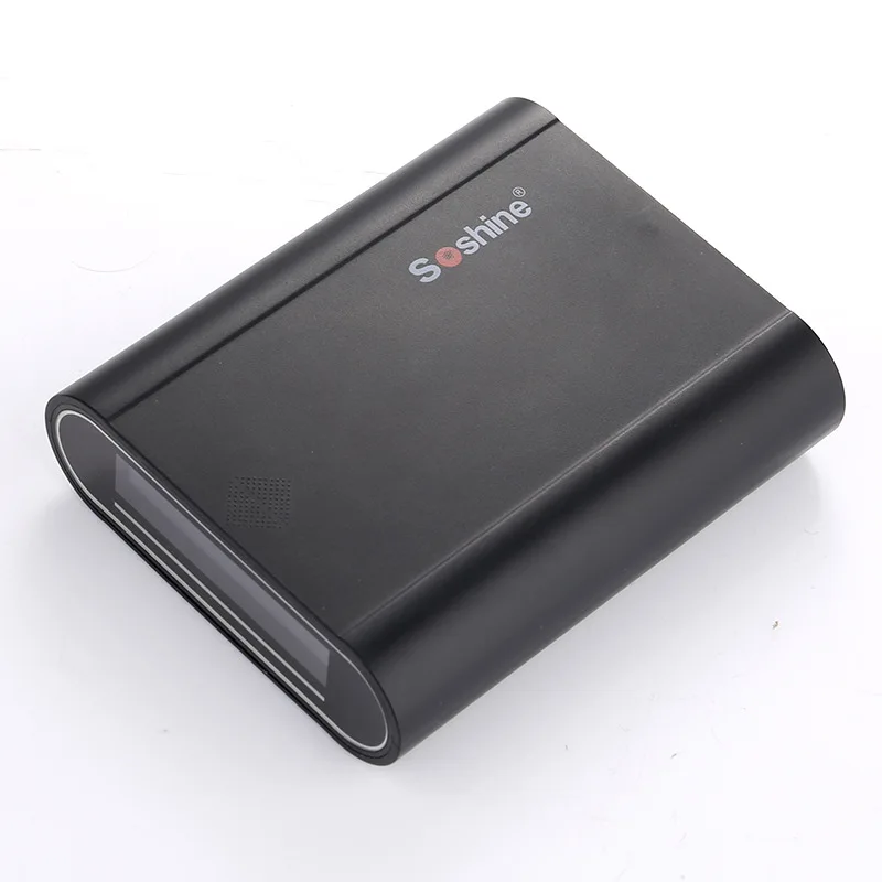 Soshine E3 power bank LCD display 4 Slot 18650 Battery Charger Mobile Power Box USB Cable+ICR18650-26F 2600 mAH batteries
Soshine E3 power bank LCD display 4 Slot 18650 Battery Charger Mobile Power Box USB Cable+ICR18650-26F 2600 mAH batteries