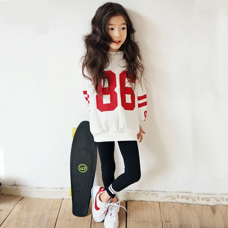 2019 Spring Children's Sweatshirts Cotton Girls Pullover Fashion Kids Girls Long Sleeve T-shirt Letter Tops Casual Sweatshirts
2019 Spring Children's Sweatshirts Cotton Girls Pullover Fashion Kids Girls Long Sleeve T-shirt Letter Tops Casual Sweatshirts