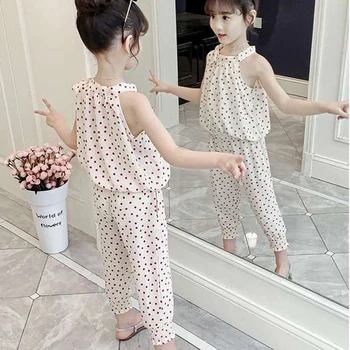 Baby Clothes Girl 3T-12 Years Old 2019 New Fashion Toddler Kids Girl Summer Clothes Sleeveless t-Shirt+Pants 2PCS Outfit Set
Baby Clothes Girl 3T-12 Years Old 2019 New Fashion Toddler Kids Girl Summer Clothes Sleeveless t-Shirt+Pants 2PCS Outfit Set