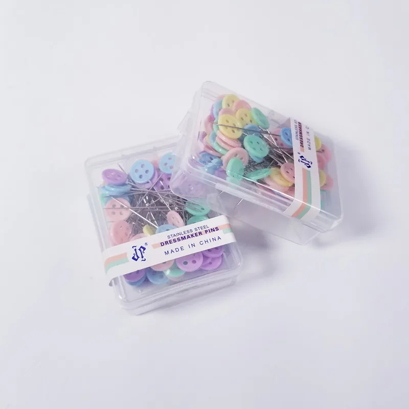 New arrival 80Pcs/Set Patchwork Pin Button Head Pins DIY Quilting Tool Sewing Accessories Fixed Position Craft
New arrival 80Pcs/Set Patchwork Pin Button Head Pins DIY Quilting Tool Sewing Accessories Fixed Position Craft
